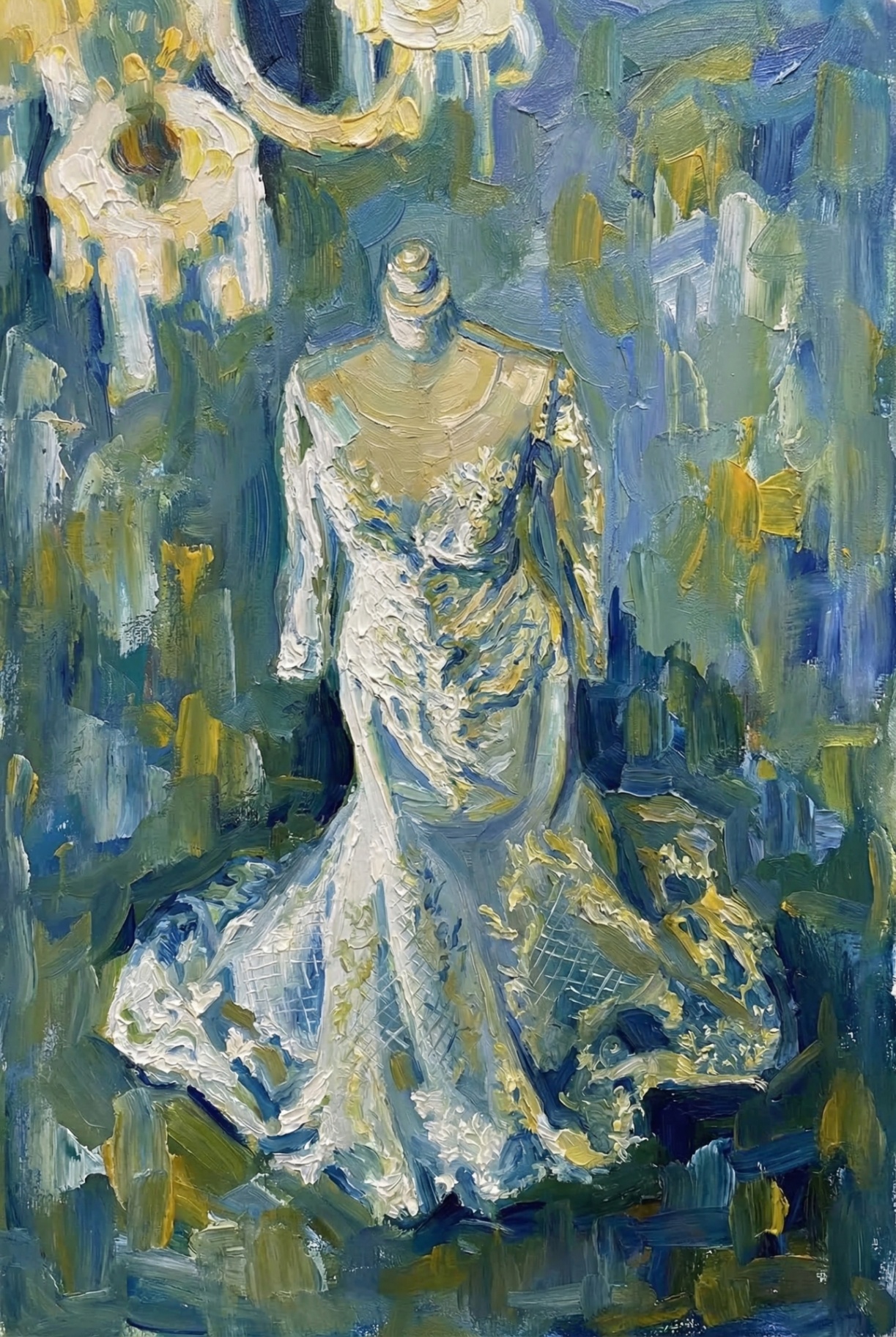 Gown on the Mannequin
