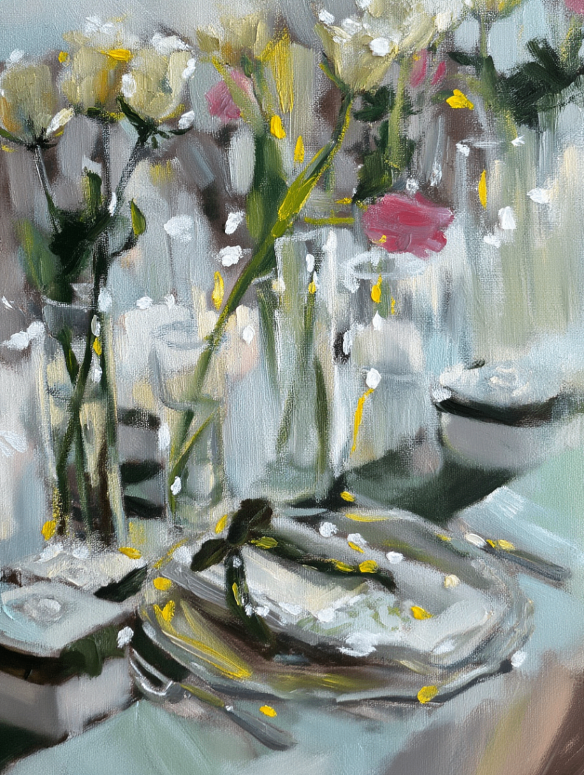 Petals on Porcelain
